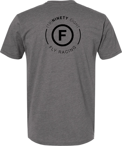 FLY ATOM TEE GUNMETAL HEATHER