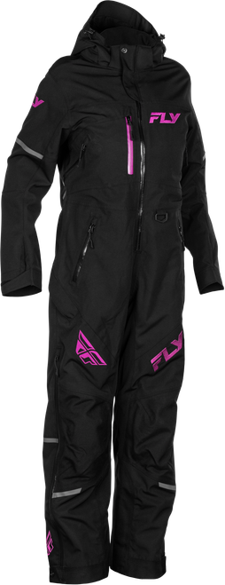 WOMEN'S COBALT SHELL MONOSUIT BLACK/FUSCHIA