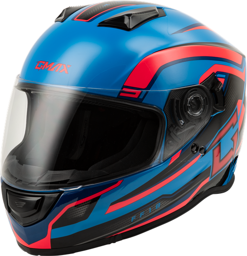 FF-18 DRIFT HELMET BLACK/BLUE/RED