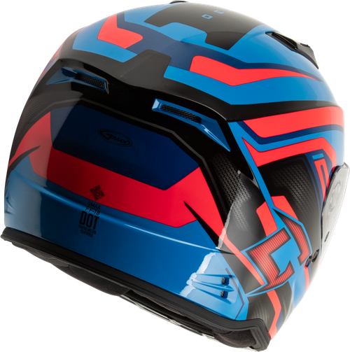 FF-18 DRIFT HELMET BLACK/BLUE/RED