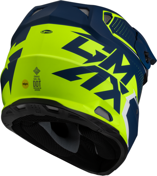 MX-96 502 HELMET MATTE BLUE/GREEN
