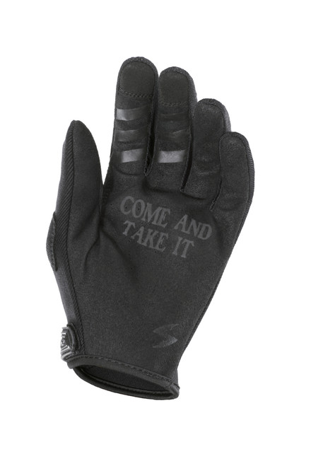 MOTO-FLEX GLOVES LONE STAR BLACK/GOLD