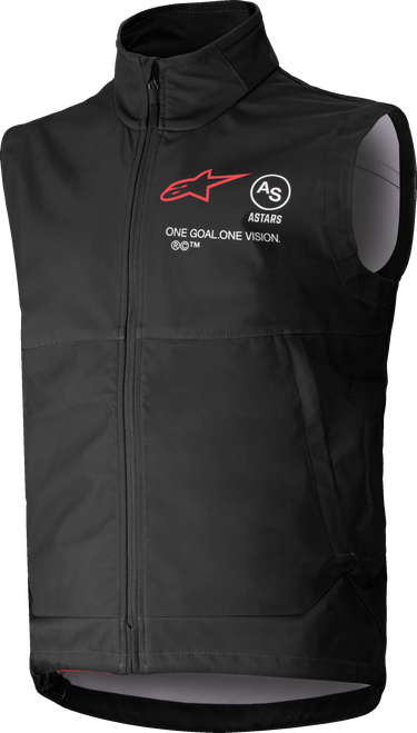 YOUTH TECHSTAR SOFTSHELL VEST BLACK