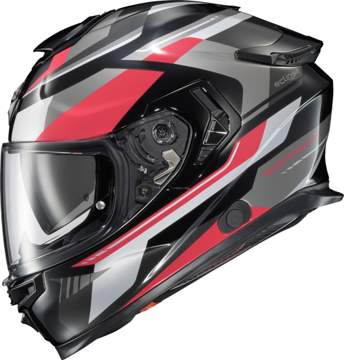 EXO-ECLIPSE FULL FACE HELMET LUNAR RED/WHITE/BLACK