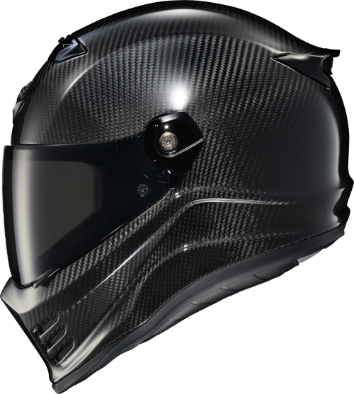 COVERT FX CARBON FULL FACE HELMET GLOSS BLACK