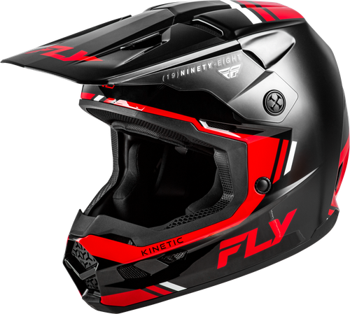 KINETIC VERDICT HELMET BLACK/RED/WHITE