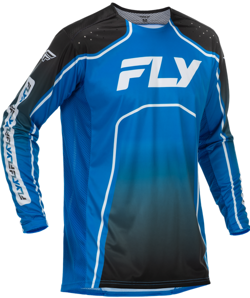 YOUTH RAYCE BICYCLE JERSEY BLUE/BLACK/WHITE
