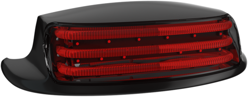 CUSTOM DYNAMICS - PB-FT-TOUR-R-B - Fender Tip Light - LED - Red Lens - Black
