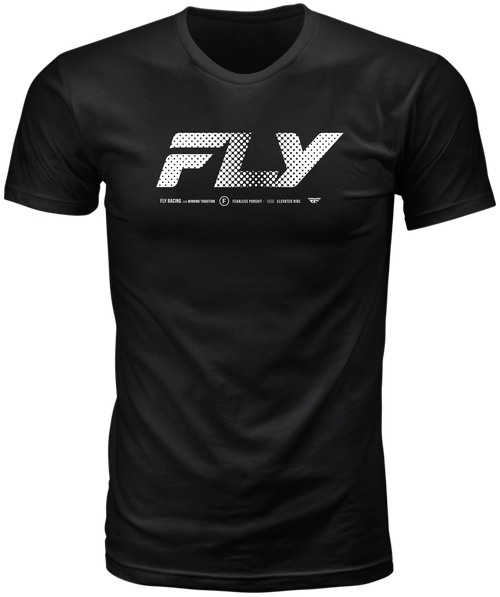 FLY WORLDWIDE TEE BLACK