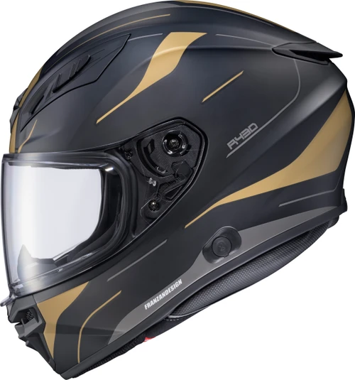EXO-R430 FULL FACE HELMET CUTLASS BLACK/GOLD