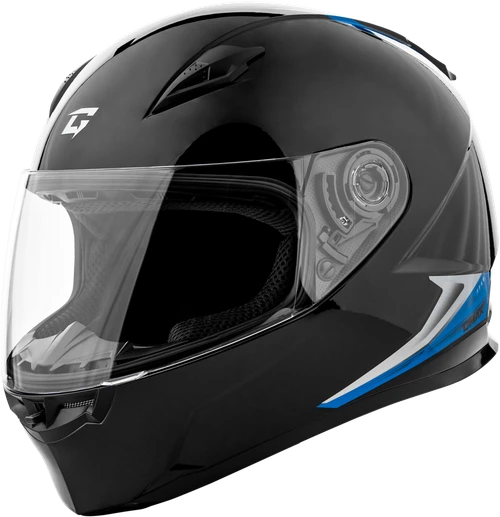 FF-49 SYTH HELMET BLACK/BLUE