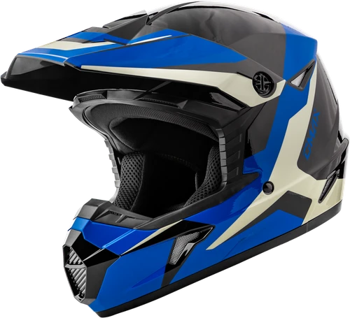 MX-46Y CYCLUS HELMET BLACK/BLUE