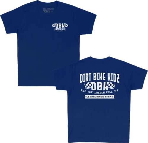 TILL THE END YOUTH TEE ROYAL BLUE
