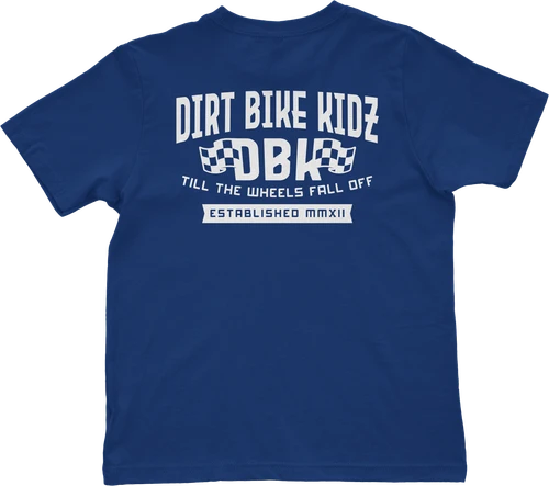 TILL THE END YOUTH TEE ROYAL BLUE