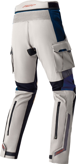 WOMENS PS ADVENTURE D3O PANT SIL/BLU TEXTILE