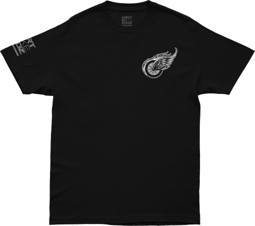 TWO WHEELS TEE BLACK