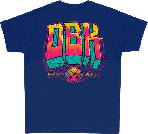 BLOCK X BLOCK YOUTH TEE ROYAL