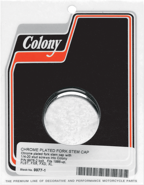 COLONY - 9977-1 - Cap - Stem Bolt - Chrome