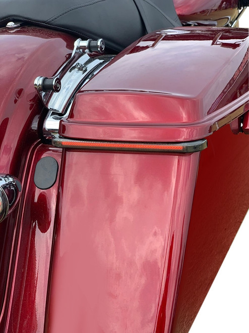CUSTOM DYNAMICS - CD-LPSEQ-SS8-S - Saddlebag Lights - Smoke Lens