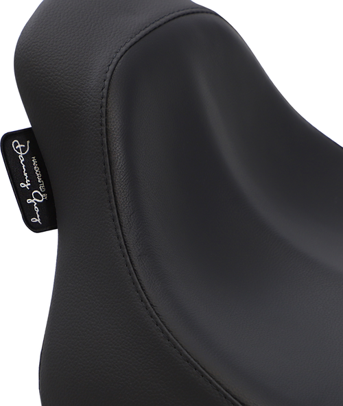 DANNY GRAY - 19-303A - Buttcrack Solo Seat - Black - FLST '84-'99