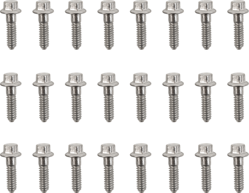COLONY - 8735-24 - Screw Kit - Valve Cover/Hex - with Steel D Rings - Cadmium