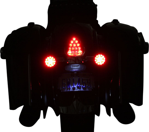 CUSTOM DYNAMICS - PB-IND-RTS-R-B - ProBEAM Turn Signals - Black/Red