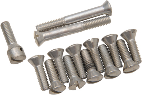 COLONY - 8148-13 - Screw Kit - Transmission Top Cover - Flat/Countersunk/Slotted - Cadmium Plated