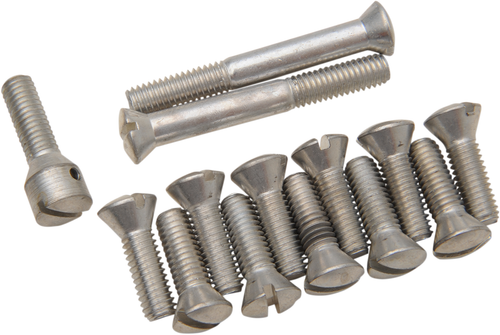 COLONY - 8148-13 - Screw Kit - Transmission Top Cover - Flat/Countersunk/Slotted - Cadmium Plated