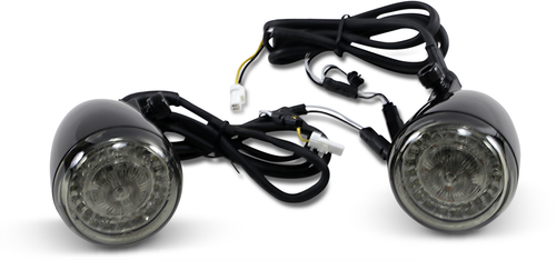 CUSTOM DYNAMICS - PB-IND-ECE-AW-B - ProBEAM Turn Signals - Gloss Black - Indian