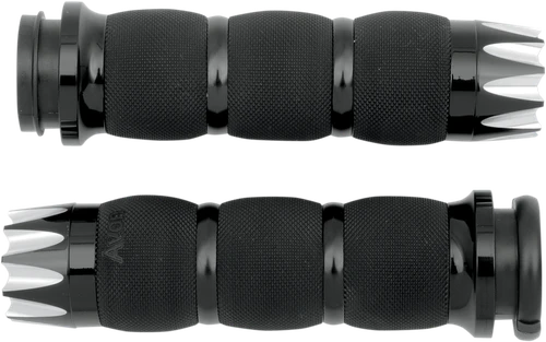 AVON GRIPS - AIR-90-AN-FL-EX - Excalibur Air Cushioned Grips - TBW - Black
