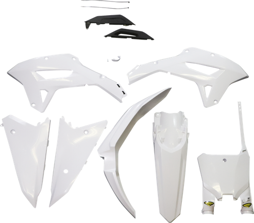 CYCRA - 1CYC-9432-237 - 5 Piece Replica Body Kit - Black/White - CRF 250RX/450RX