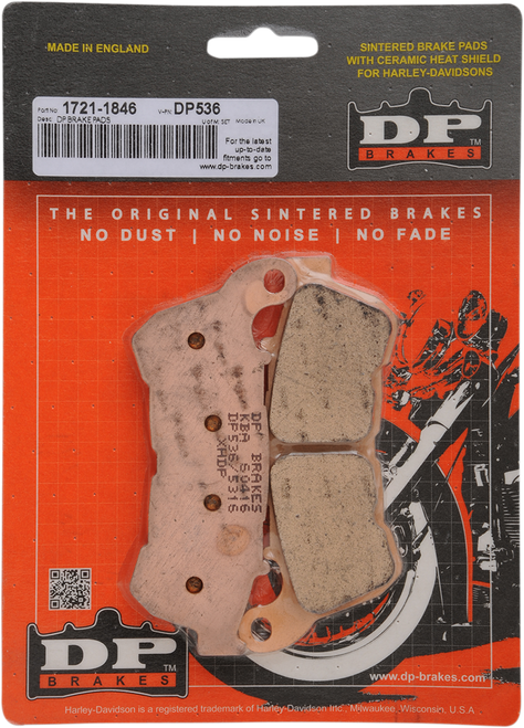 DP BRAKES - DP536 - Sintered Brake Pads