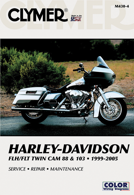 CLYMER - CM4304 - Manual - Harley-Davidson - FLH / FLT Twin Cam 88 '99-'05