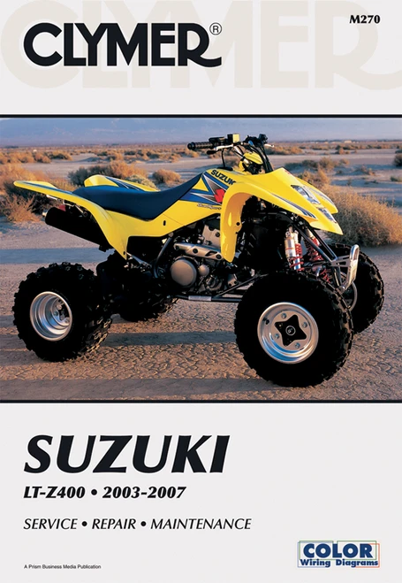CLYMER - CM2702 - Manual - LTZ400