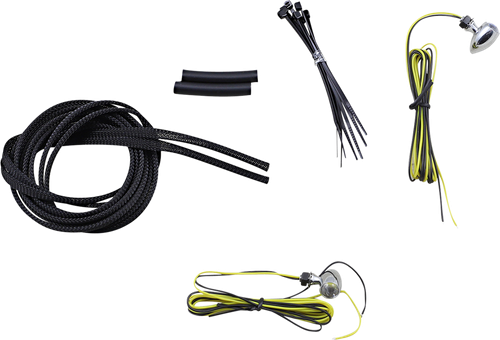 CUSTOM DYNAMICS - CD-MICRO-A-C - Micro Turn Signals - Amber -Chrome