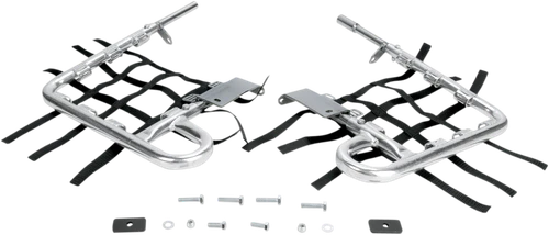 DG PERFORMANCE - 60-8370 - Nerf Bars - Natural/Black - Kawasaki - KSV