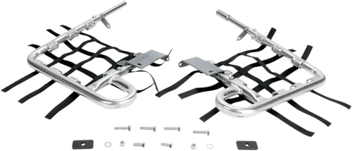 DG PERFORMANCE - 60-8370 - Nerf Bars - Natural/Black - Kawasaki - KSV