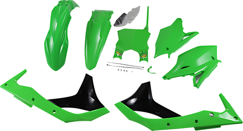 CYCRA - 1CYC-9419-00 - 5 Piece Replica Body Kit - '20 OEM Green/Black - KX 250F