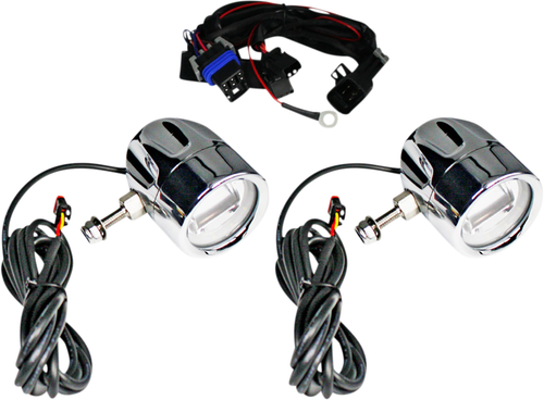 CUSTOM DYNAMICS - PB-FOG-CHAL-C - Fog Light - Chrome