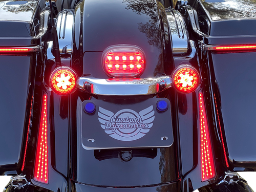 CUSTOM DYNAMICS - PB-MINITL-BCM-R - ProBEAM Mini Add-On Tail Light - Red - '14-'25