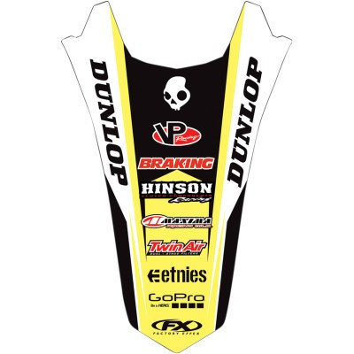 FACTORY EFFEX - 19-32424 - Rear Fender Graphic - RM-Z 250