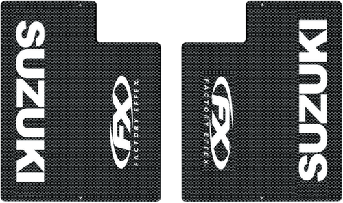 FACTORY EFFEX - 08-38406 - Carbon Fiber Fork Shield - Suzuki