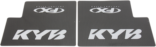 FACTORY EFFEX - 10-38012 - Carbon Fiber Fork Shield - KYB