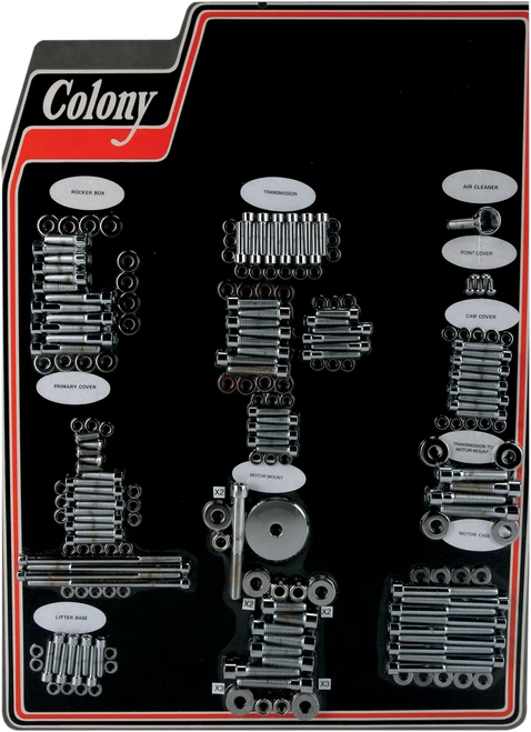 COLONY - 1024-P - Bolt Kit - Complete/Motor - Allen/SHOW - Touring