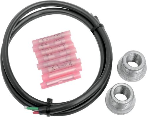 DRAG SPECIALTIES - 1861-0594 - O2 Sensor Bung Adapter Kit - 18 mm to 12 mm