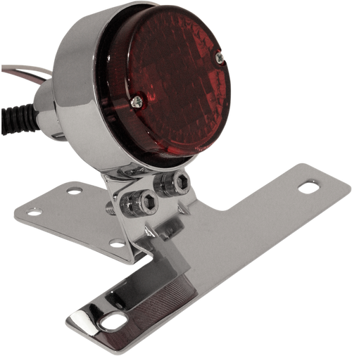 EMGO - 62-21514 - Taillight/License Plate Mount - Chrome