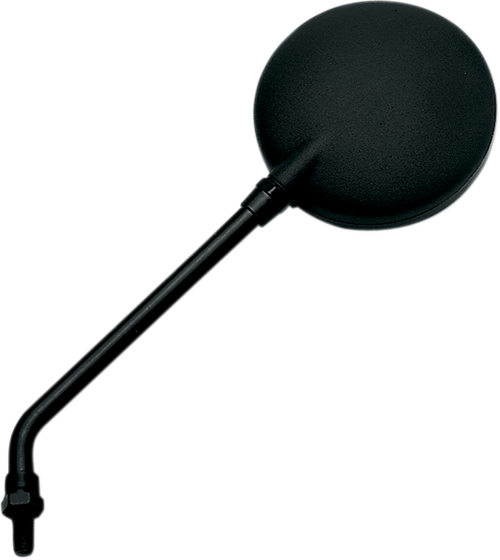 EMGO - 20-29610 - Mirror - Side View - Round - Black - Long