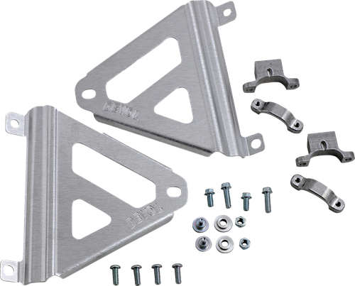 DEVOL - 0122-1205 - Radiator Race Brace Set - Honda