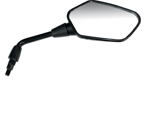 EMGO - 20-35281 - Mirror - Side View - Polygon - Black - Right
