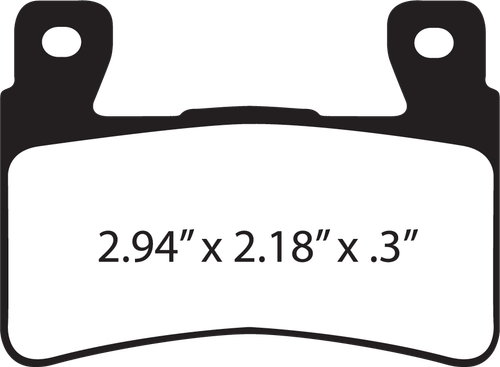 EBC - FA296HH - HH Brake Pads